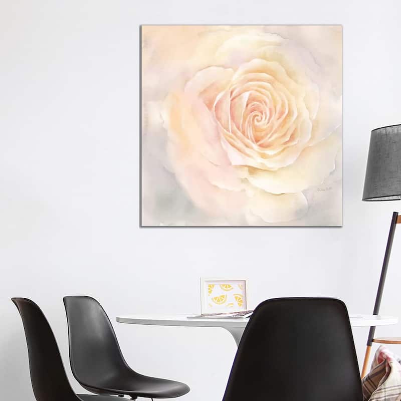 iCanvas "Blush Rose Closeup III" by Cynthia Coulter Canvas Print - 37x37x1.5