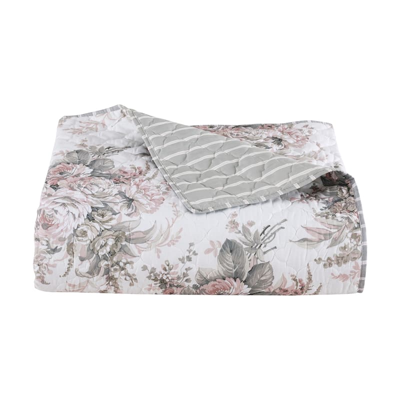 Royal Court Estelle Blush Quilt Set