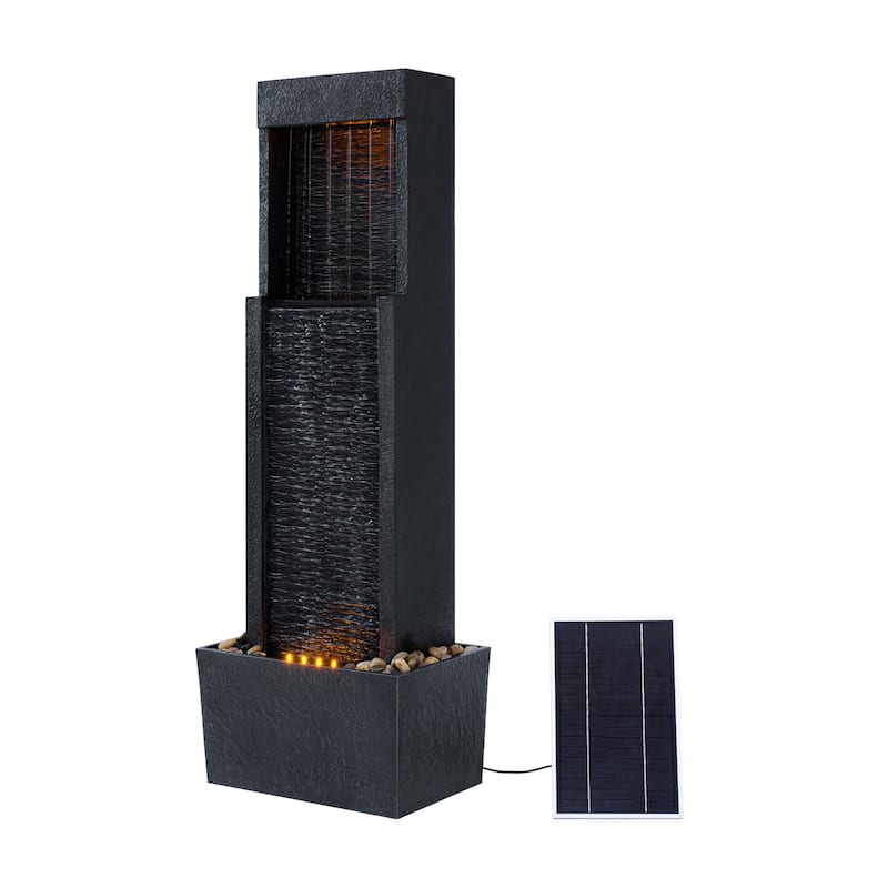 Teamson Home 38" Athena Outdoor Solar Powered Water Fountain