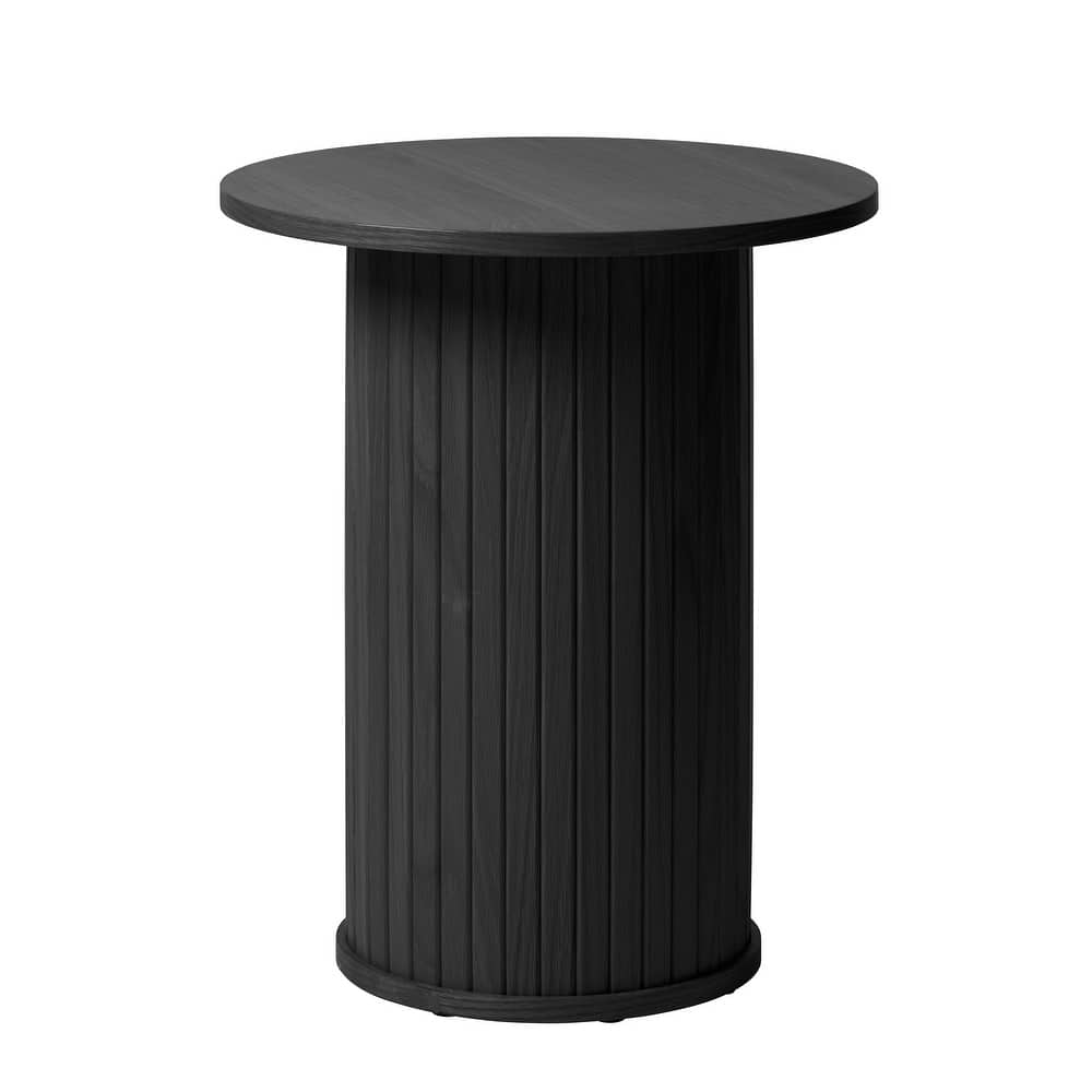 Rye Studio Nicola Mid-Century Modern Pedestal Side Table