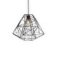 preview thumbnail 3 of 6, The Wright Stuff 1-light Black Pendant
