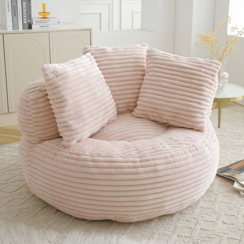 Oversized High Back Bean Bag Couch Chair Living Room Bedroom Office