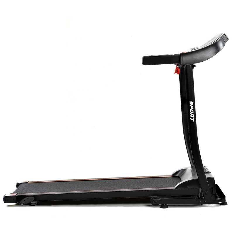 Indoor Activity Folding Treadmill with Safety Lock LCD Monitor