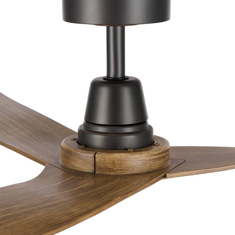 Modern 50" Smart Ceiling Fan with Remote Control 3 Blades and 6 Speeds