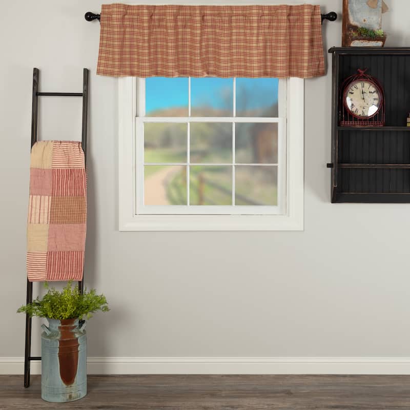 Sawyer Mill Plaid Valance
