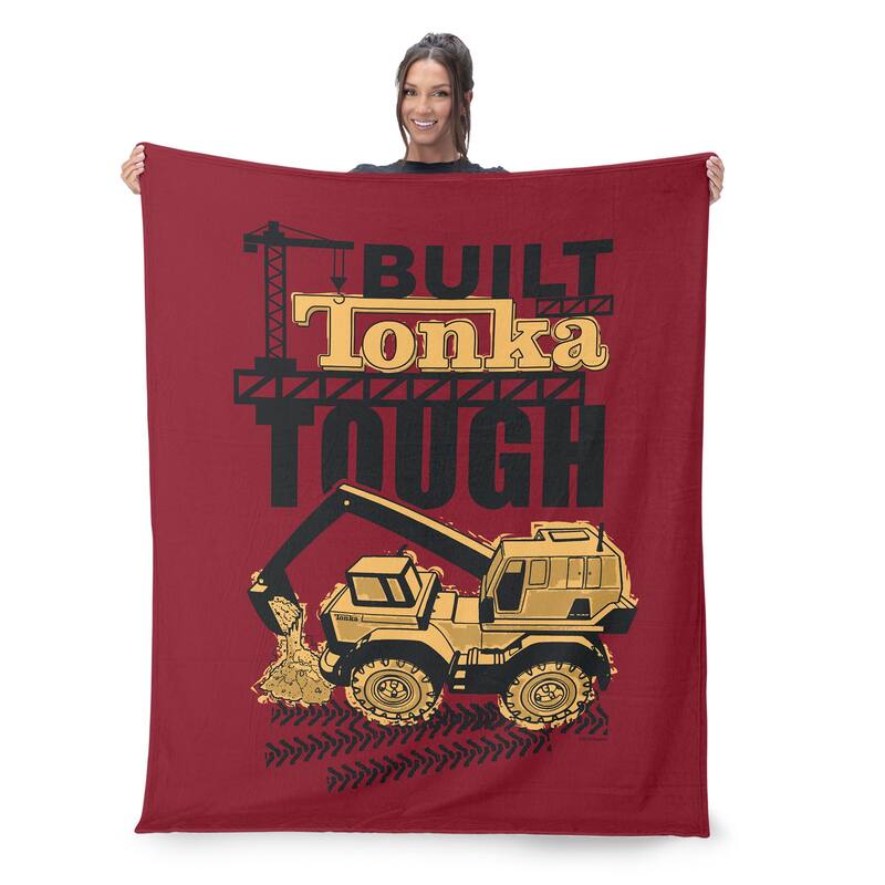Hasbro Tonka Silk Touch Throw Blanket