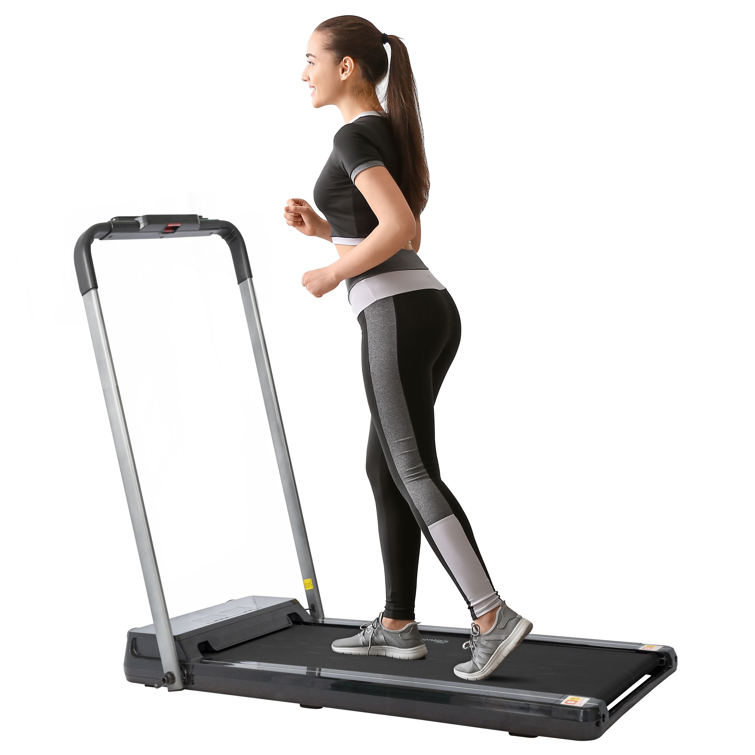wide folding treadmill