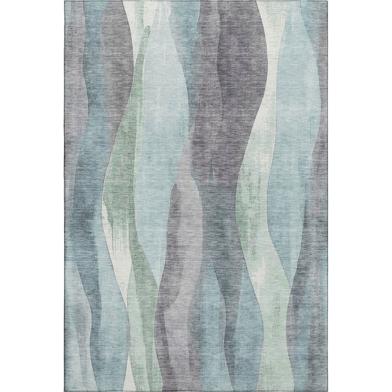 Premium Washable Super Soft Modern Stripe Mayfield Rug
