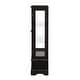 preview thumbnail 43 of 73, GDFStudio - Traditional Storage Lighted Curio Display Cabinet with Glass Doors and Drawer