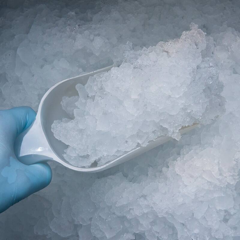 2Pcs Ice Scoop ABS 9.06x3.54" Small Ice Maker Flour Cereal Sugar Handle Shovel - White