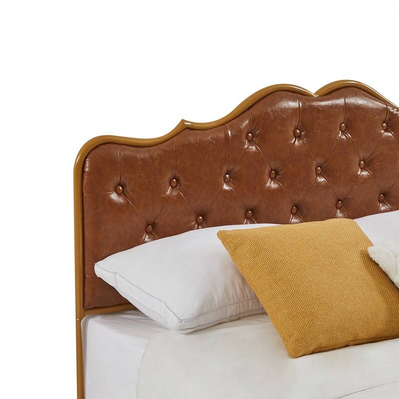 78" buckle-shaped backrest, sponge soft bag, with four storage drawers, comfortable and elegant