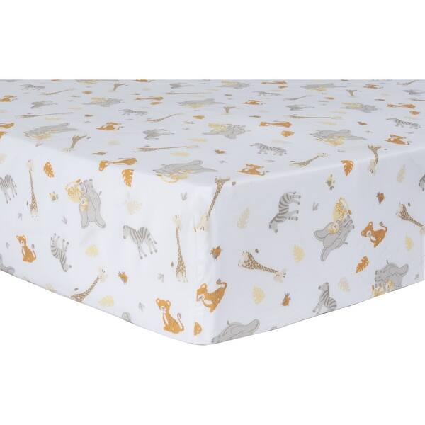 Safari Snuggle 4 Piece Crib Bedding Set Bed Bath & Beyond 34288506