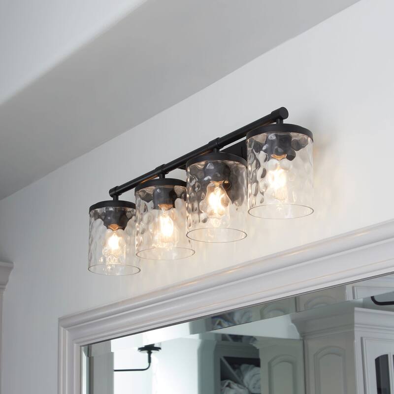 Quorum International 517-4 Starky 4 Light 28" Wide Vanity Light