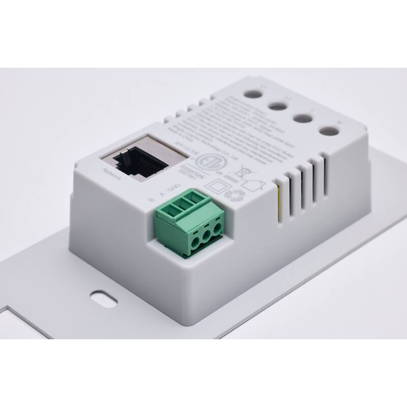 Starfish - 5 Inch - In-Wall Control Panel - White Black