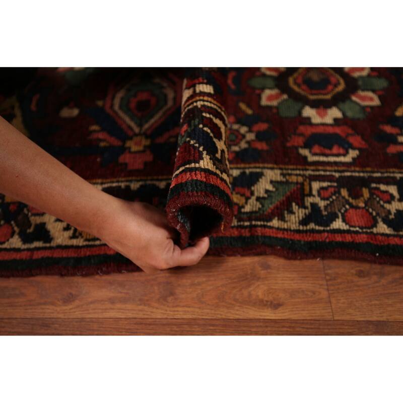 Bakhtiari Large Antique Persian Area Rug Hand-Knotted Wool Carpet - 11'0" x 16'9"