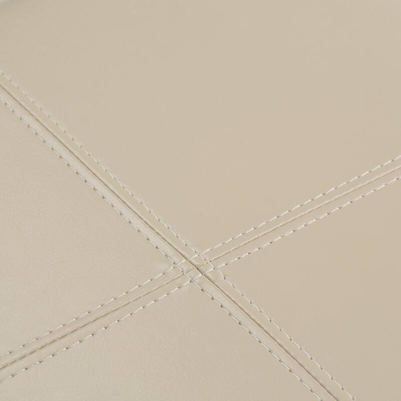 Avalon - 5 Piece Storage Ottoman - Satin Cream