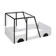 preview thumbnail 7 of 6, Car-shaped Platform Bed with Roof,Twin Size