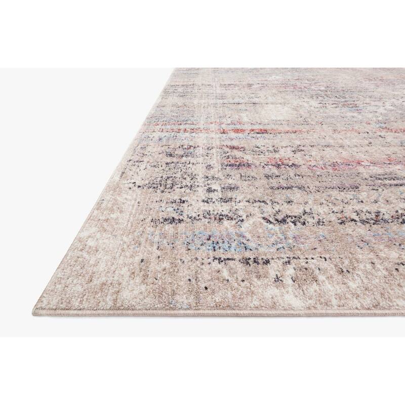 Alexander Home Adrian Distressed Abstract Transitional Area Rug