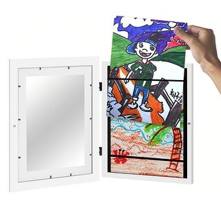 A4 Children Wooden Picture Frame Rectangle Art Frame Home Decor For ...