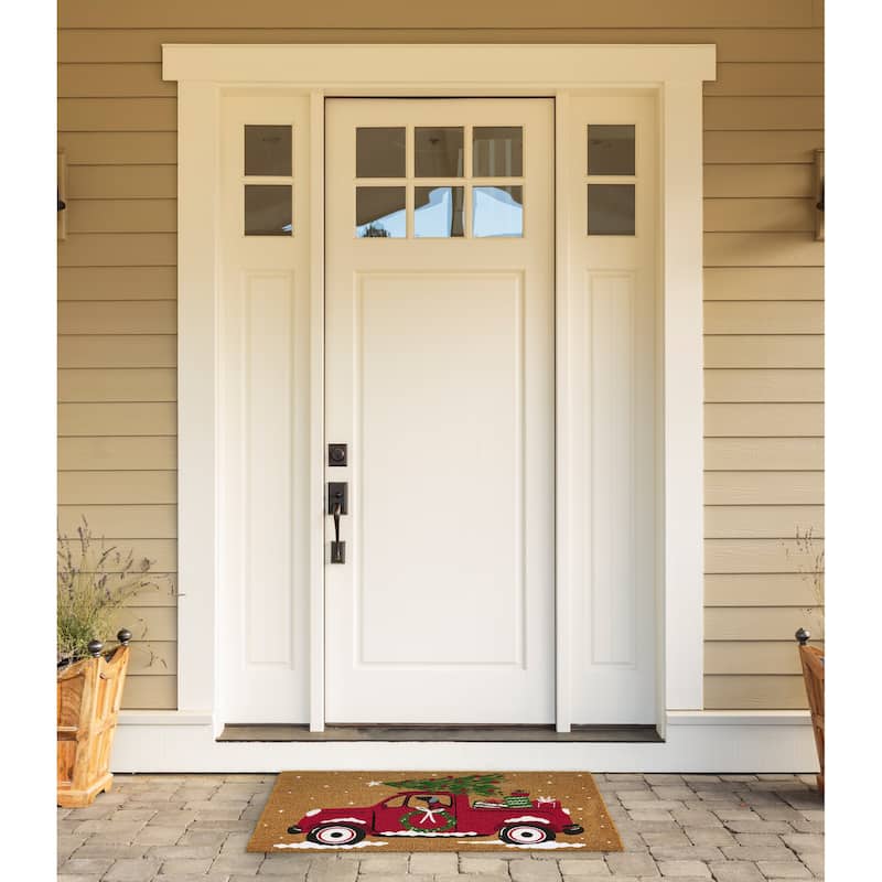 DII Christmas Holiday Doormat