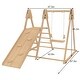 preview thumbnail 6 of 4, Juniper - Real Wood Folding Playset - Natural