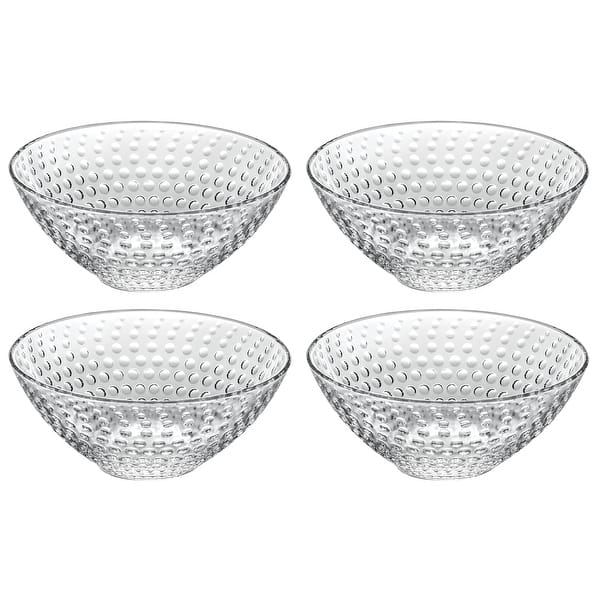 Majestic Gifts inc. European Glass Bowl-Dessert- Set/4