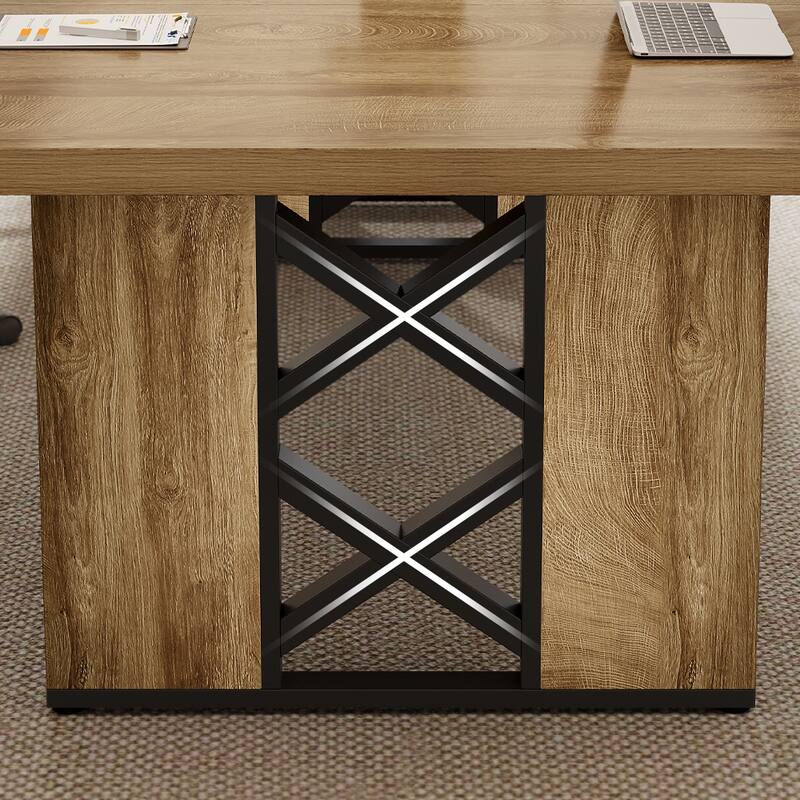 70.87" W x 31.5" D Conference Table, Office Meeting Seminar Desk