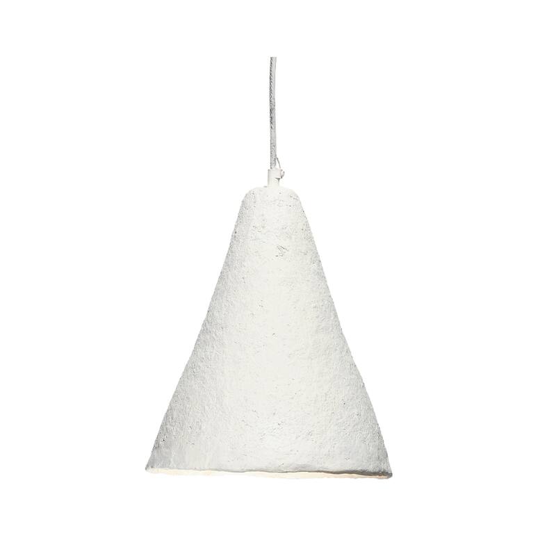 Alden Decor Micah Paper Mache 1-Light Pendant