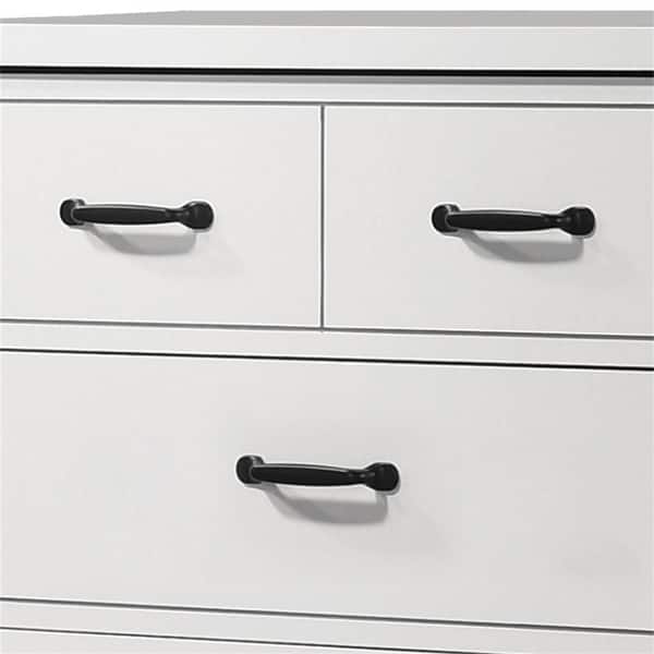 black pulls for dresser Matte Black Mist Drawer Pulls 5