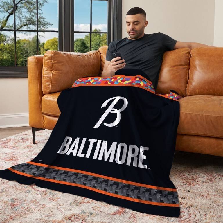 MLB City Connect Silk Touch Throw Blanket