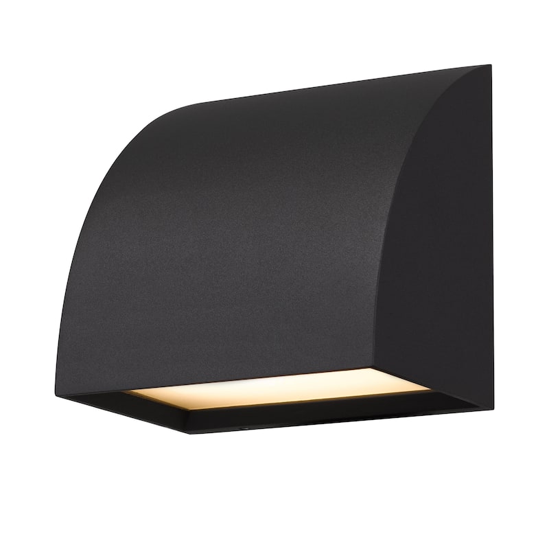 4.5 inch LED Wall Sconce - Black - Black