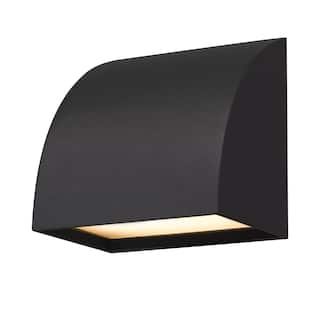 4.5 inch LED Wall Sconce - Black