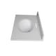 preview thumbnail 27 of 29, Fine Fixtures White Cultured Marble Top With Integrated Sink, 4" Backsplash and Overflow Included.
