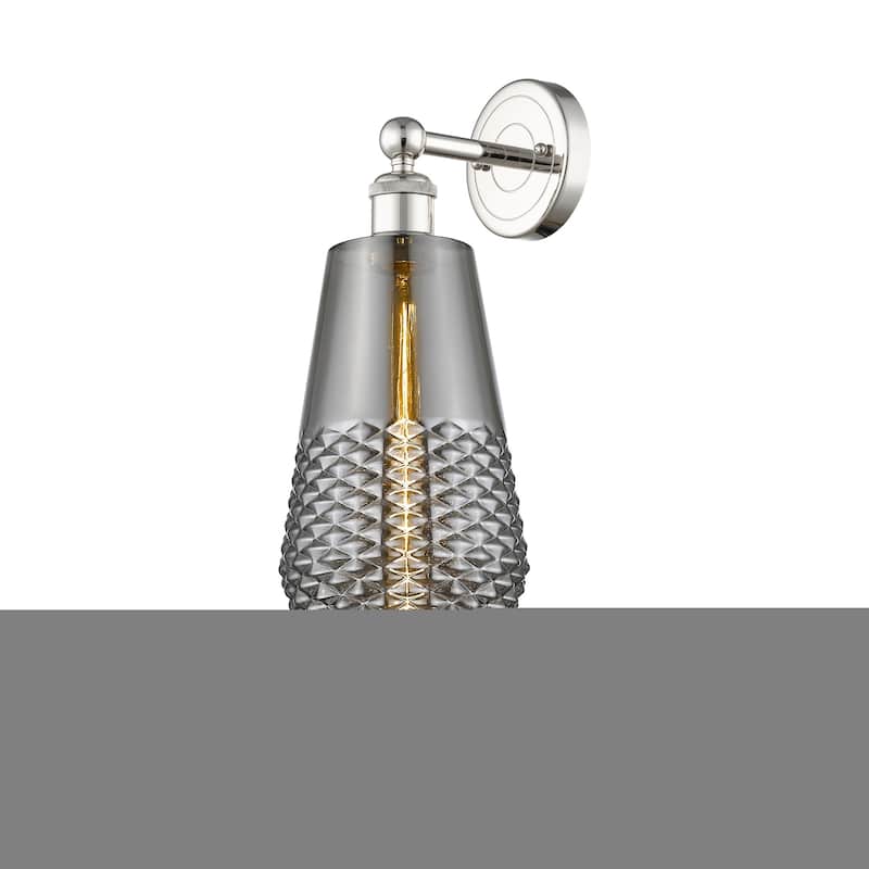 Innovations Lighting 616-1W-19-7 Windham Sconce Windham 19" Tall Wall