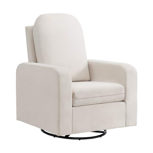 slide 2 of 6, Oxford Baby Essential Upholstered Glider Cream