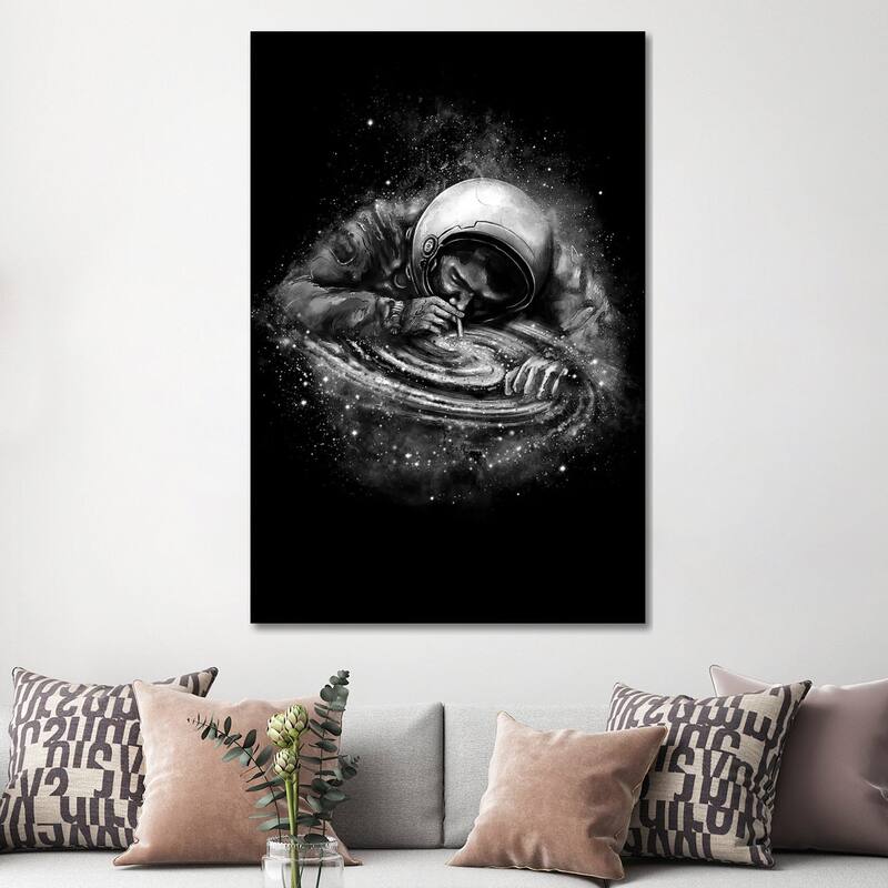 iCanvas "Space Junkie" by Nicebleed Canvas Print