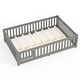 preview thumbnail 39 of 159, Wood Floor Bed with Safety Guardrails and Door