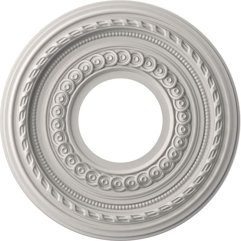 3 1/2" Inside Diameter - Cole Thermoformed PVC Ceiling Medallion