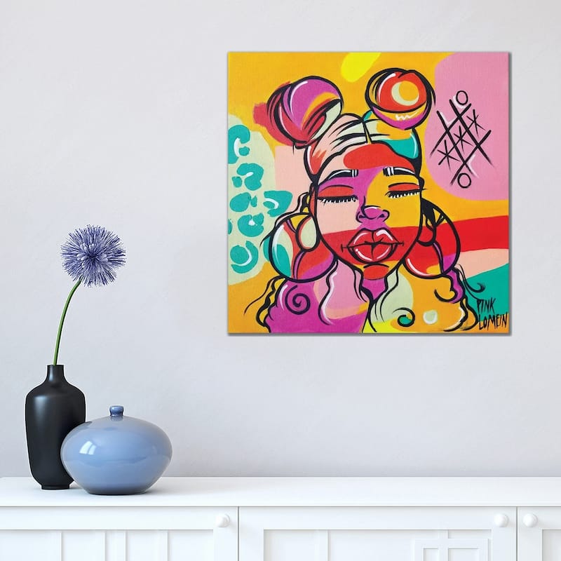 iCanvas "Philly" by Pinklomein Canvas Print - 18x18x1.5