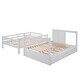 preview thumbnail 22 of 23, Full over Full Bunk Bed with Twin Size Trundle