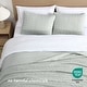 preview thumbnail 18 of 38, Crinkle Texture Microfiber 3-Piece Quilt Set, Enzyme Washed, Oversized