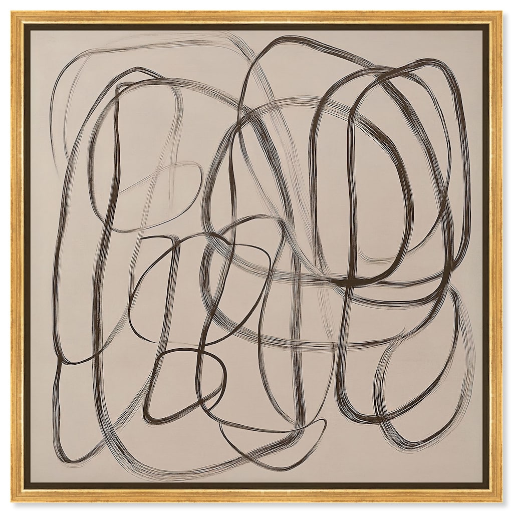 Unbroken Line II Canvas by Art Remedy