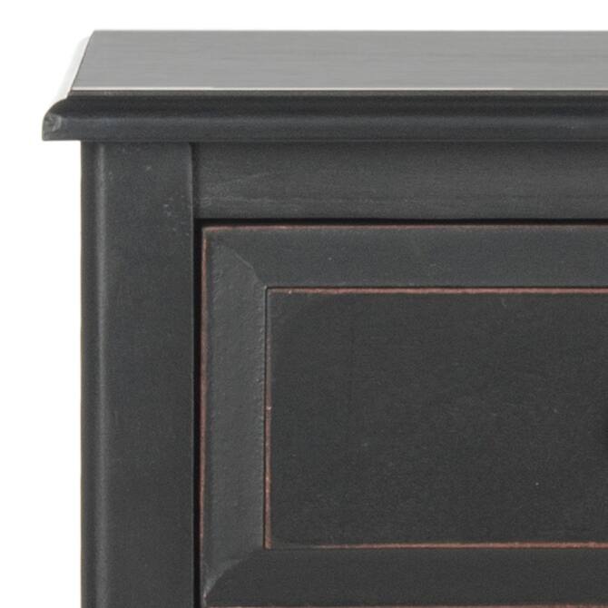 SAFAVIEH Rosaleen Grey 3-Drawer Storage Side Chest - 16.9" x 13.4" x 26.8"