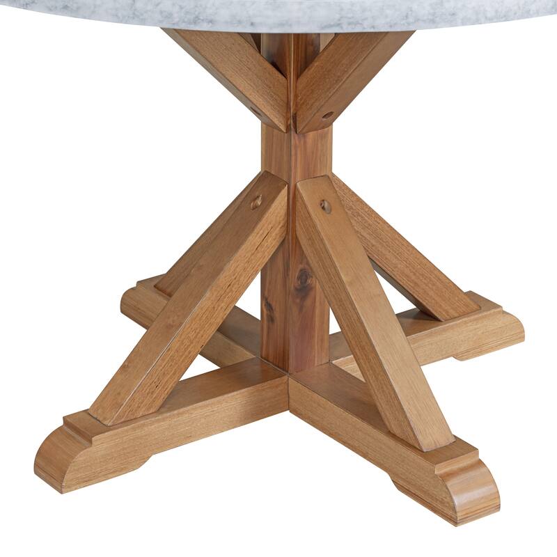 5-Piece Farmhouse Style Dining Table Set