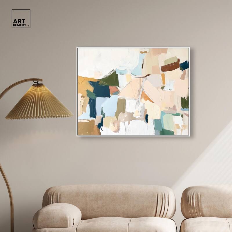 Pastel Mixture Canvas by Art Remedy