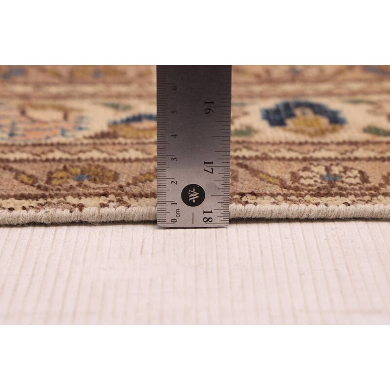 ECARPETGALLERY Hand-knotted Antalya Vintage Navy Wool Rug - 3'7 x 9'11