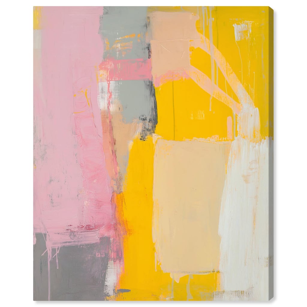Tangerine Blush I Canvas by Art Remedy, Gallery Wrapped