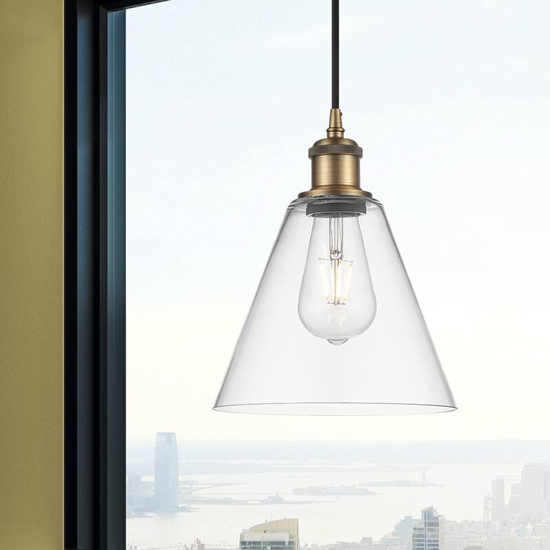 Innovations Lighting Ballston Berkshire 1 Light 8" Cord Hung Mini Pendant