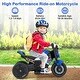 preview thumbnail 8 of 28, Gymax 2-in-1 Kids Electric Motorcycle w/ Detachable Training Wheels - See Details