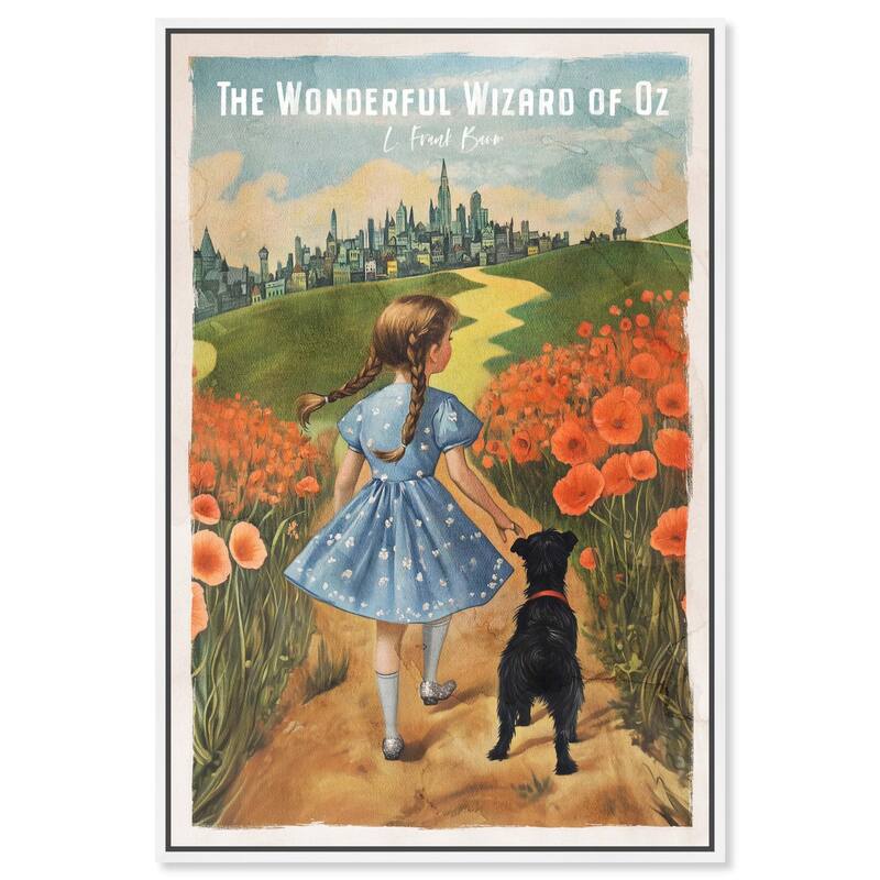 Wizard of Oz Classic Canvas by Art Remedy - White - 16" x 24"
